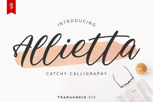 Allietta: A Handwritten Typeface for Real Makers and Creative Sellers