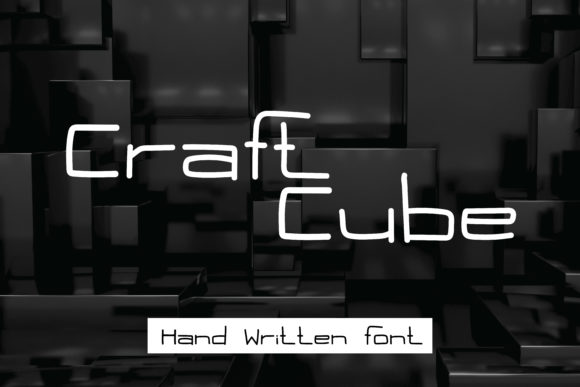 Craft Cube: A Handwritten Font That Elevates Your Brand Identity
