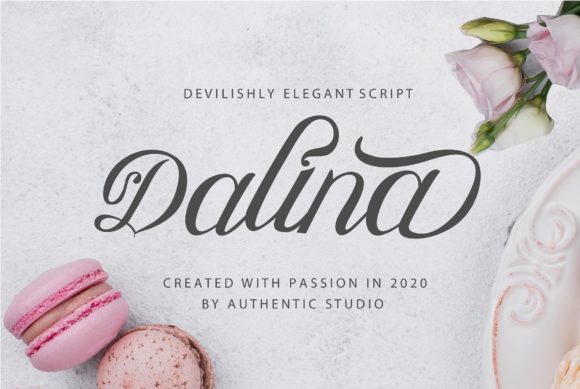 Dalina: A Handwritten Typeface for Timeless Editorial Design
