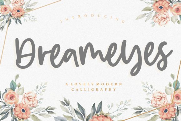 Dreameyes: A Playful Handwritten Font for Campaign Creativity