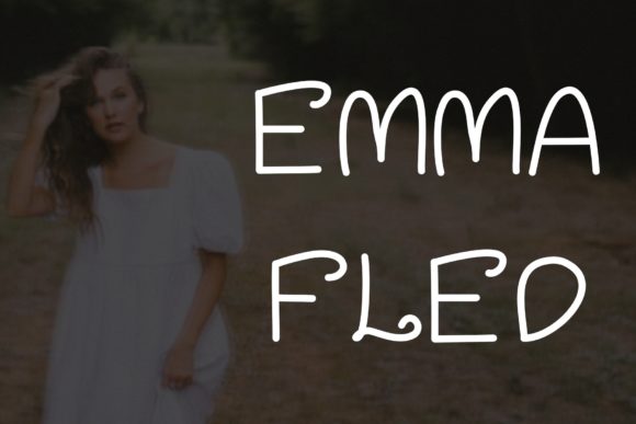 Emma Fled Font: A Joyful Typeface for Creative Businesses