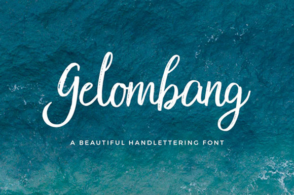 Gelombang: The Handwritten Font That Elevates Brand Identity