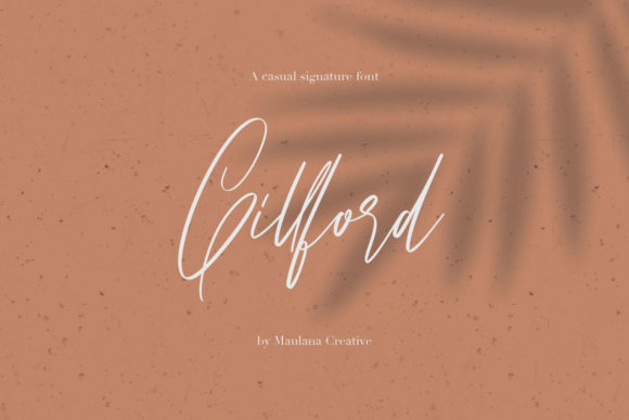 Gillford: A Timeless Script Font for Campaign Design