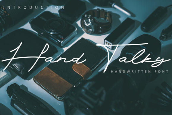 Hand Talky Font: A Handwritten Typeface for Your Business Branding