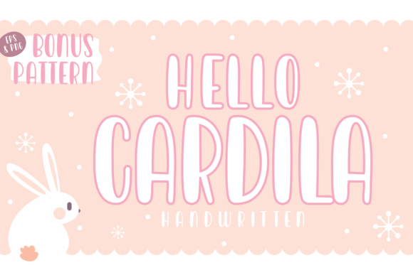 Hello Cardila: A Handwritten Font That Brings Joy to Every Craft