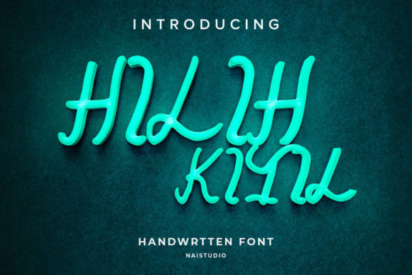 Hilih Kitil: A Handwritten Typeface for Digital Branding