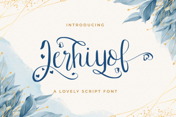 Jerhiyof: A Handwritten Typeface That Elevates Brand Design