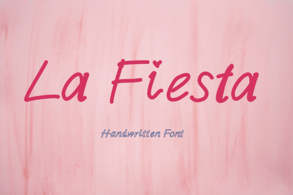 La Fiesta Font: A Timeless Script for Beautiful Craft Projects