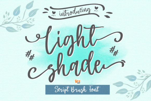 Light Shade Font: A Handwritten Typeface for Modern Web Design