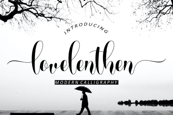Lovelenthen: A Handwritten Font That Elevates Brand Identity