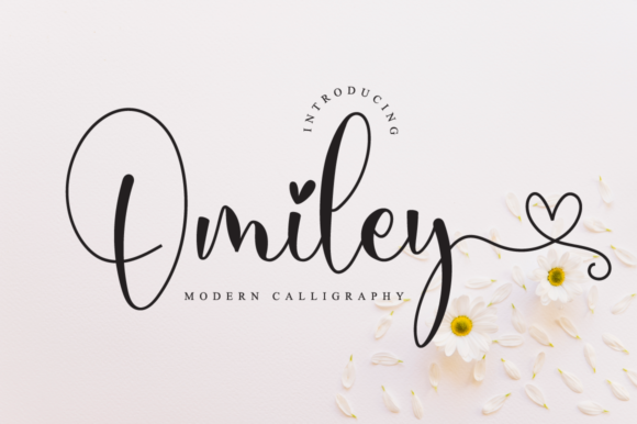 Omiley: A Handwritten Font That Brings Crafted Charm to Life