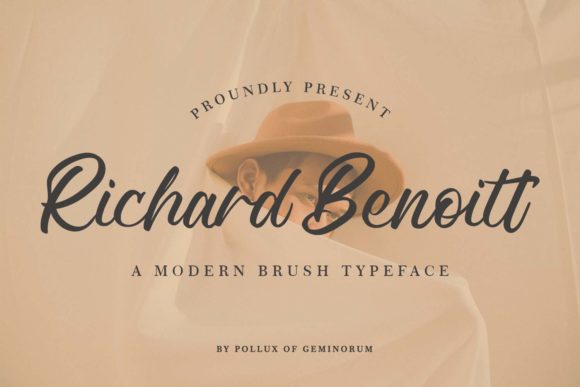 Richard Benoitt: A Script Font for Editorial Elegance