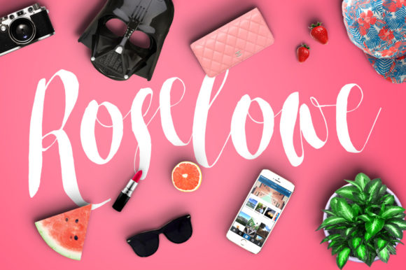 Roselowe Font: Elevate Your Brand with Modern Handwritten Elegance