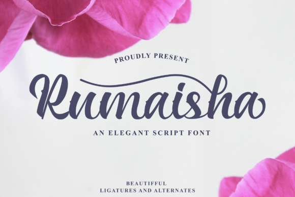 Rumaisha: A Handwritten Typeface for Crafters and Creators