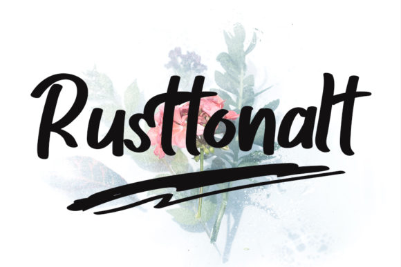 Rusttonalt Font – A Handwritten Script for Real Creators