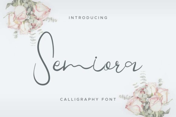Semiora: A Handwritten Typeface for a Professional Brand Identity