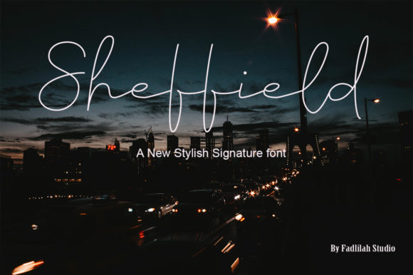Sheffield Font: A Handwritten Typeface for Professional Branding