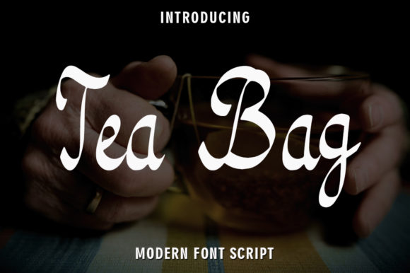 Tea Bag Font: A Premium Script for Polished Branding