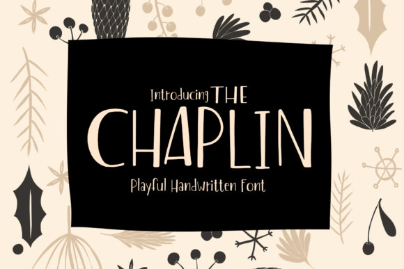 The Chaplin: A Handwritten Typeface for Editorial Elegance