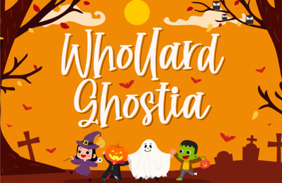 Whollard Ghostia: A Playful Handwritten Typeface for Editorial Design