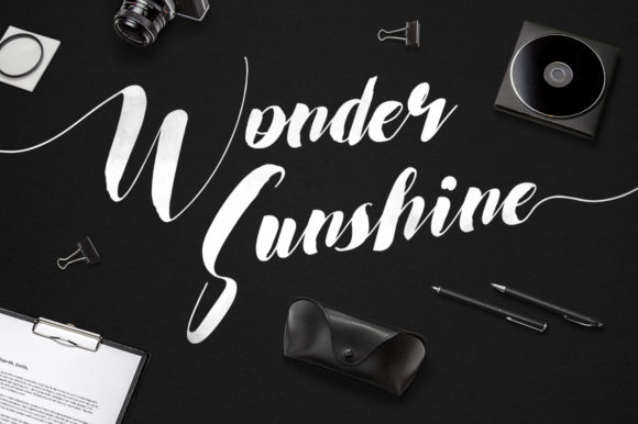 Wonder Sunshine Font: Elevate Your Brand with Charming Script Typography
